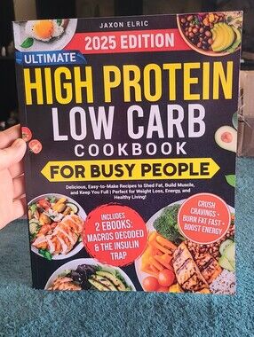 Ultimate High Protein Low Carb Cookbook 2025 Edition